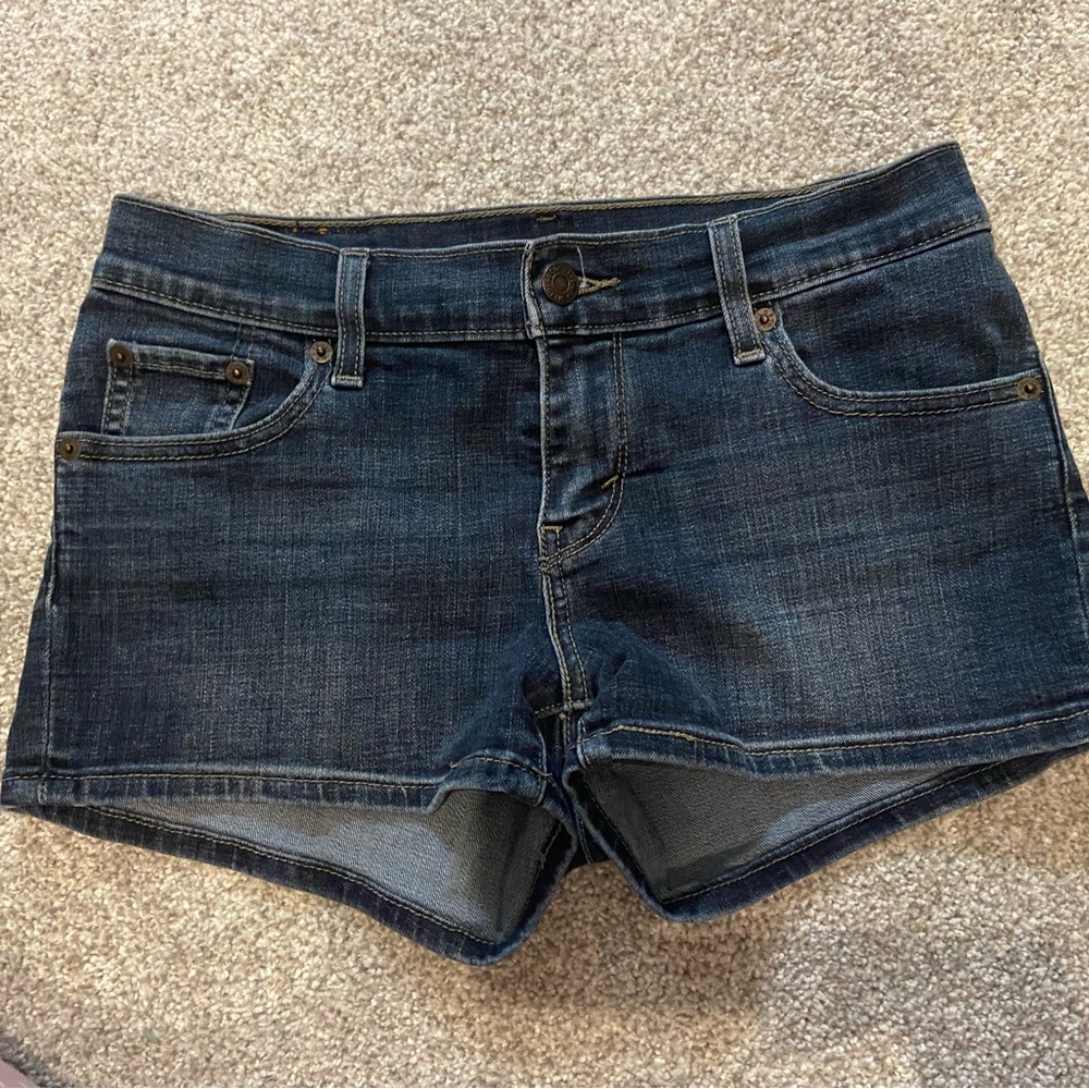 Women's Levi’s Denim Shorty Shorts